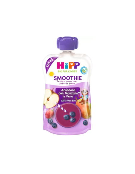 Smoothie De Arándanos Con Manzana Y Pera Bio 120 g  de Hipp