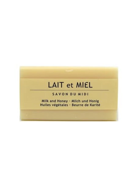 Jabon En Pastilla De Leche Y Miel 100 Gramos Bio Savon Du Midi