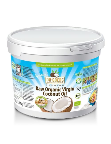 Aceite De Coco Bio Premium Desodorizado 3000 Ml de Dr. Goerg