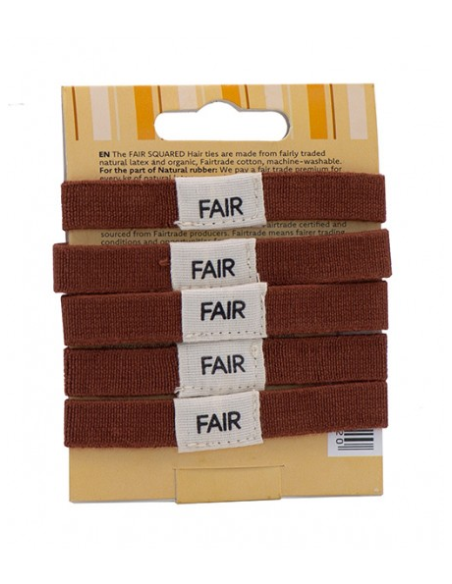 Coletero Marron Algodon Ecologico Y Latex Natural de Fair Sq