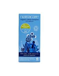 Pack 12 Uds. Tampón Regular Con Aplicador 16/u  de Natracare