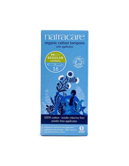 Pack 12 Tampón Super con Aplicador Natracare 16 unidades