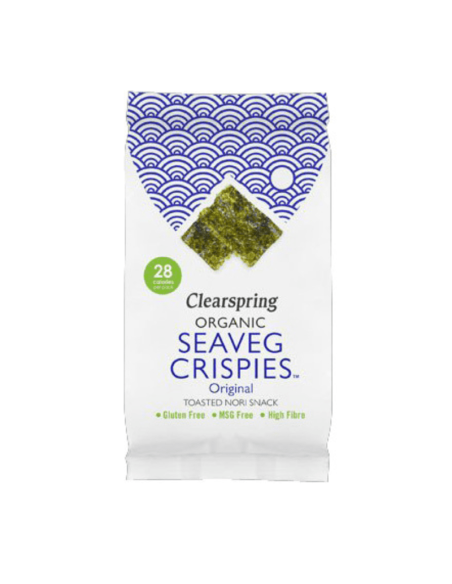 Alga Snack Nori Bio 4 g  de Clearspring