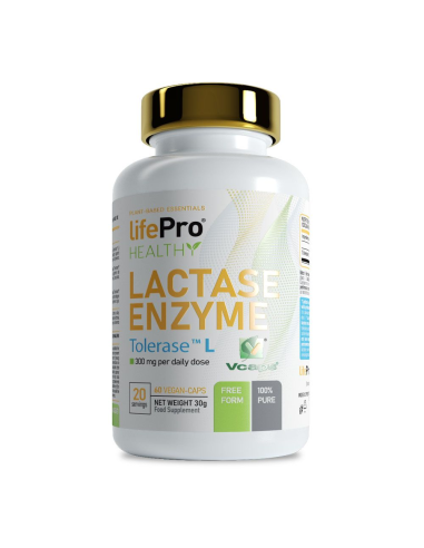 Lactase Enzyme 60 Cápsulas Vegetales de Vbyotics
