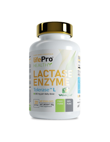 Lactase Enzyme 60 Cápsulas Vegetales de Vbyotics