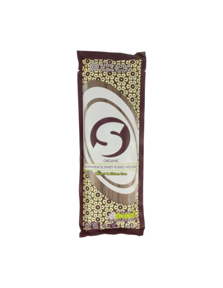 Pasta De Trigo Sarraceno Y Batata Sin Gluten Bio, 250 G de King Soba