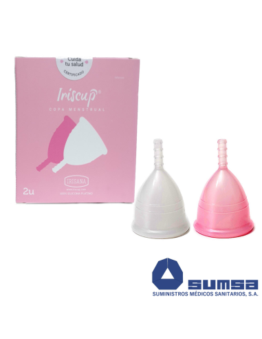 Iriscup Copa Menstrual Talla S Dos Copas. de Irisana