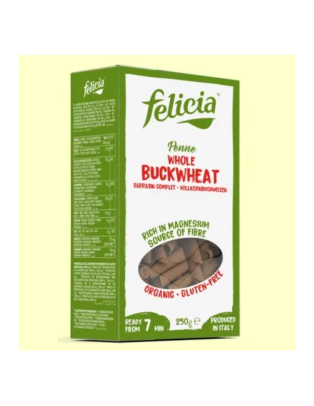 Macarrones De Trigo Sarraceno Integral 250G Bio Sg de Felicia