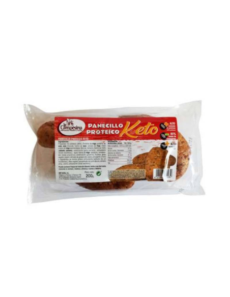 Panecillo Proteico Keto 200 Gramos La Campesina