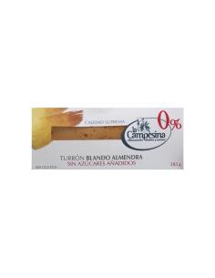 Turron Almendra Blando Jijona 185 Gr Sg S/A de La Campesina