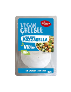 Queso Vegano Bio para Pizza 200g - El Granero Integral