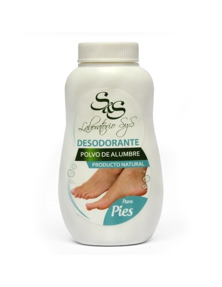 Desodorante Natural Alumbre Polvo 100 Gr de Sys