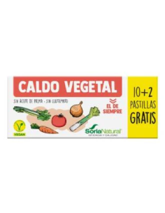 Pack de 2 ud Caldo Vegetal 120 G de Alecosor Soria Natural
