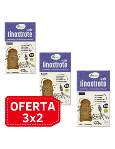 Pack 3X2 Pan Linoxtrote Con Chia Integral Bio Caja Alecosor Soria Natural
