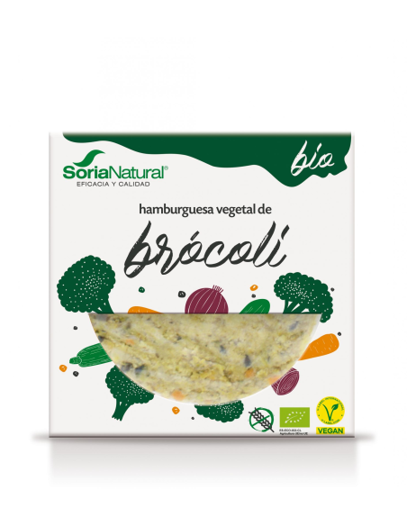 Pack 3X2 Hamburguesa Vegetal Con Brocoli Bio Alecosor Soria Natural