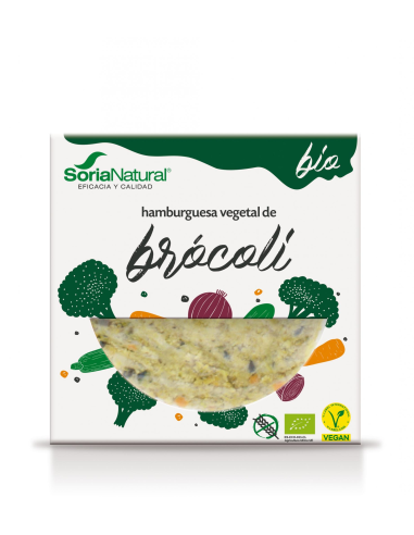 Pack de 2 ud Hamburguesa Vegetal Con Brocoli Bio de Alecosor Soria Natural