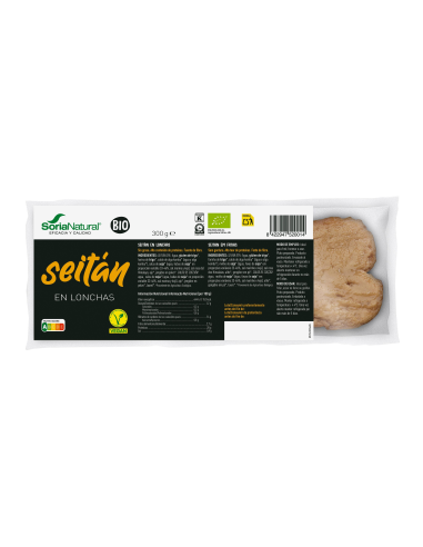 Pack 2 Seitan Lonchas 300g Alecosor Soria Natural Saludable