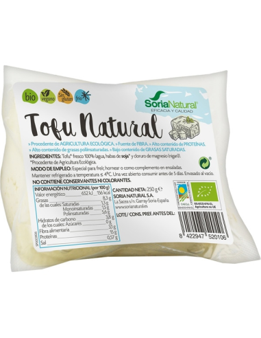Pack de 2 ud Tofu Natural 250 de Alecosor Soria Natural