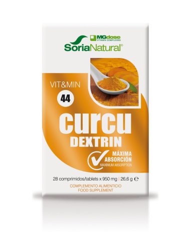 Pack 2 Curcudextrin 28 Comp. Mgdose - Energía y Vitalidad