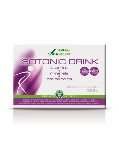 Pack de 2 ud Isotonic Drink 28 Sobres de 14 gr de Mg