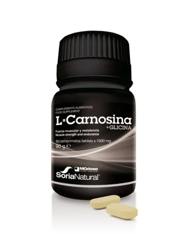 Pack de 2 ud L-Carnosina +Glicina 60 Comprimidos de M
