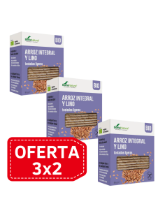 Pack 3X2 Tostadas De Arroz Alecosor Soria Natural