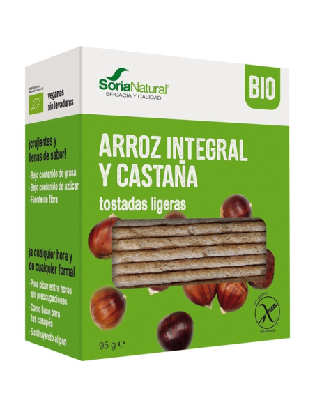 Pack 3X2 Tostadas De Arroz Y Castaña Alecosor Soria Natural