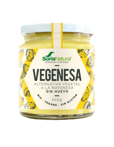 Pack de 2 ud Vegenesa - Mayonesa Sin Huevo de Alecosor Soria Natural