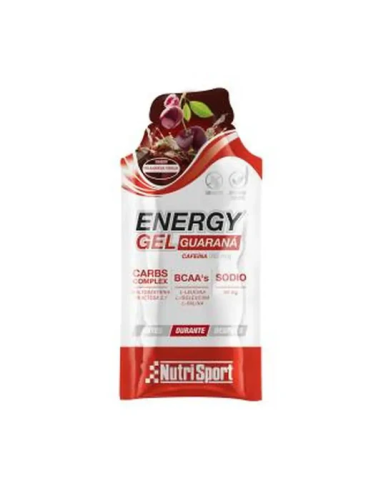 Energy Gel Guarana Cereza-Cola 24Uds. de Nutrisport