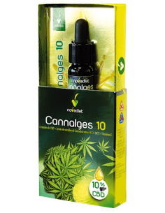 Pack 3x2 Cannalges Aceite Cbd 10 de Novadiet