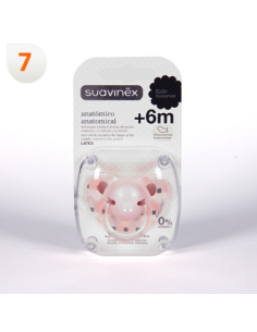 Chupete Anat Latex 0-6M 1 Unidad Suavinex