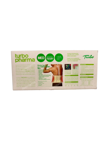 Faja Med Lumb Elast Tub T/4 98-108Cm Blanco de Turbo