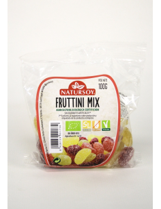 Gominolas Frutinni Mix Ecologicas 100 Gr de Natursoy
