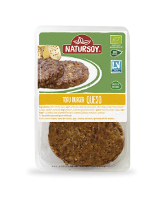 Hamburguesa de tofu y queso 2 und.
