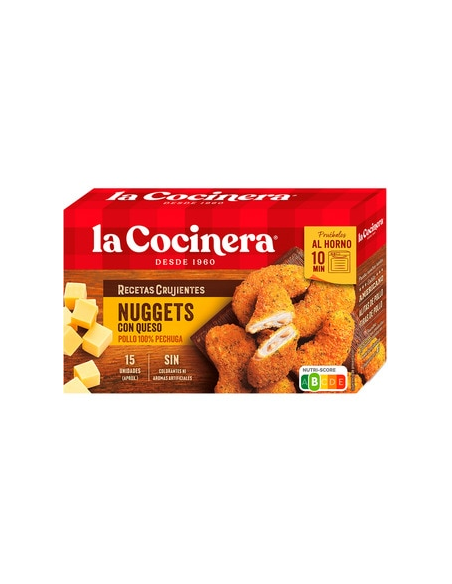 Nuggets con queso