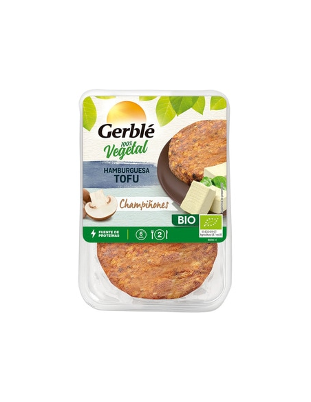 Hamburguesa de tofu y champiñón 18 und.