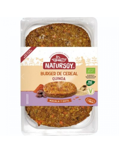 CEREAL BURGER QUINOA MASSALA