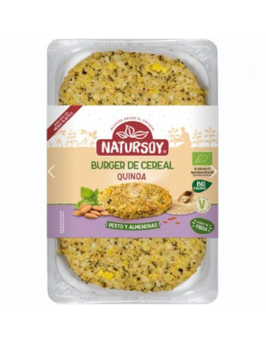 CEREAL BURGER QUINOA PESTO