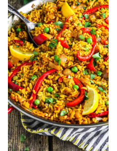 Paella vegetariana