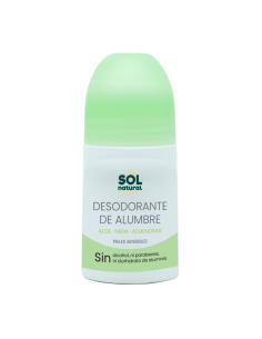 Desodorante Líquido De Alumbre Aloe Y Neem 75 ml  de Solnatural