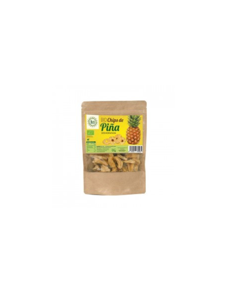 Chips De Piña Bio  125 Gr de Bibonatur