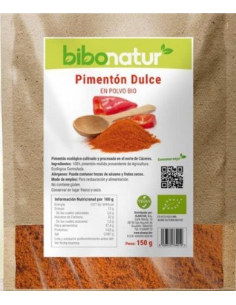 Pimenton Dulce Salero Bio 100Grm de Bibonatur