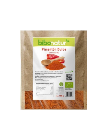Pimenton Dulce Salero Bio 100Grm de Bibonatur