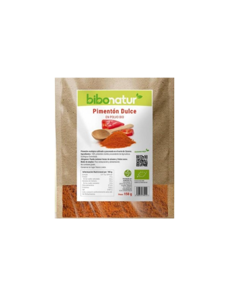 Pimenton Dulce Salero Bio 100Grm de Bibonatur