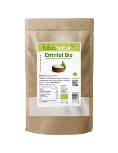 Eritritol Bio 500 G de Bibonatur