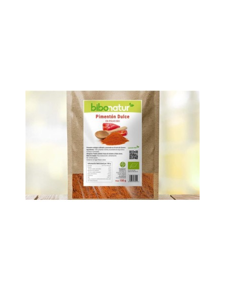 Pimenton Dulce Polvo Bio  150 Gr de Bibonatur