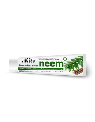 Pasta De Dientes Neem 15 Ml de Vit.O.Best