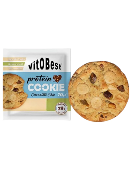 Cookie Protein Choco Blanco Y Pistacho 12 Uds. de Vit.O.Best