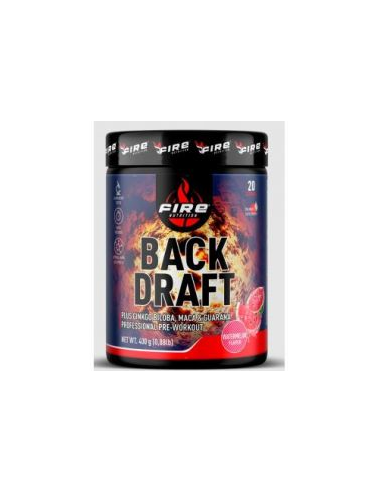 Back-Draft Preworkout Pre-Entreno Sandia 400Gr. de Fire Nutrition