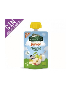 Pouch Junior Frutas Y Yogur Bio, 90 G de Casa Xanceda